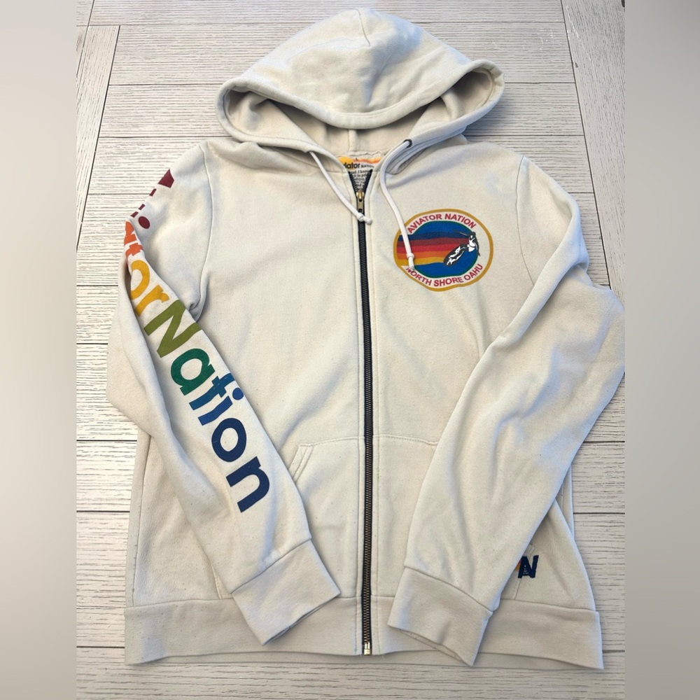 VGUC AVIATOR NATION ZIP UP SZ LARGE